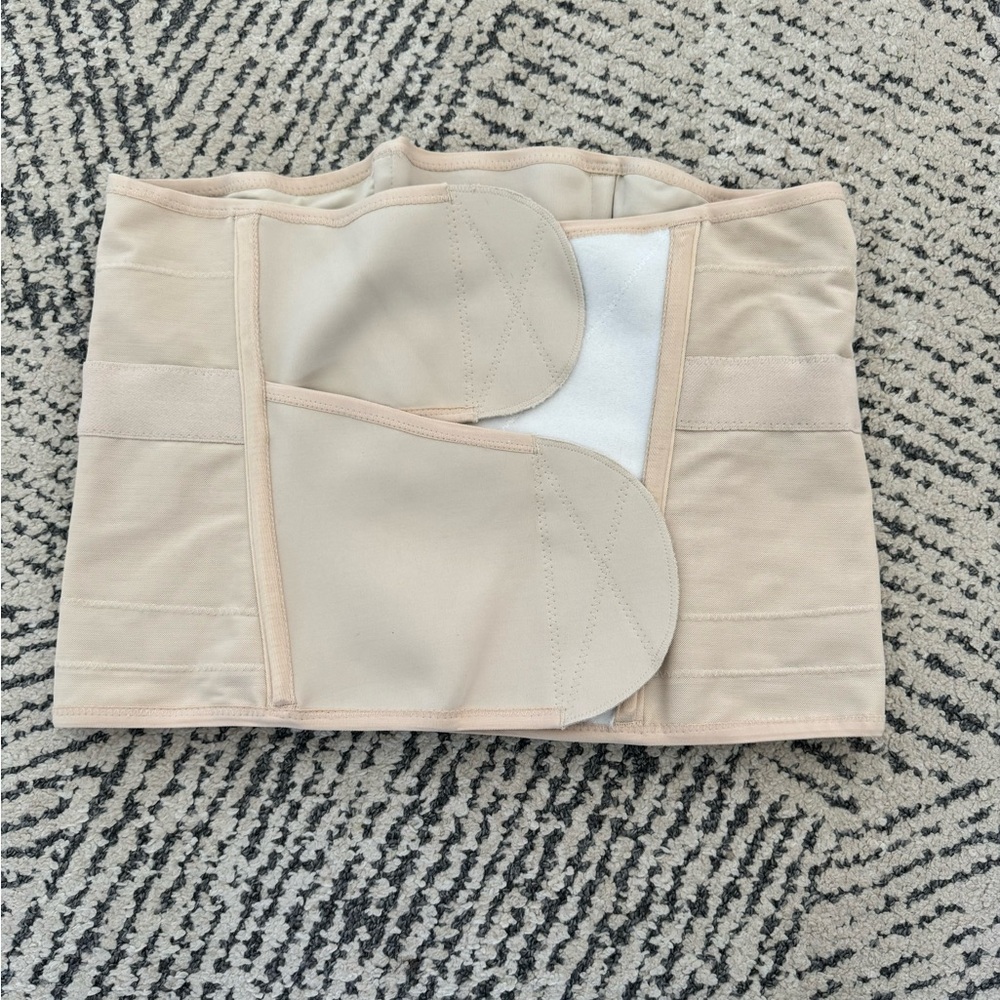 Postpartum Luxe Belly Wrap - Almond / L / Luxe